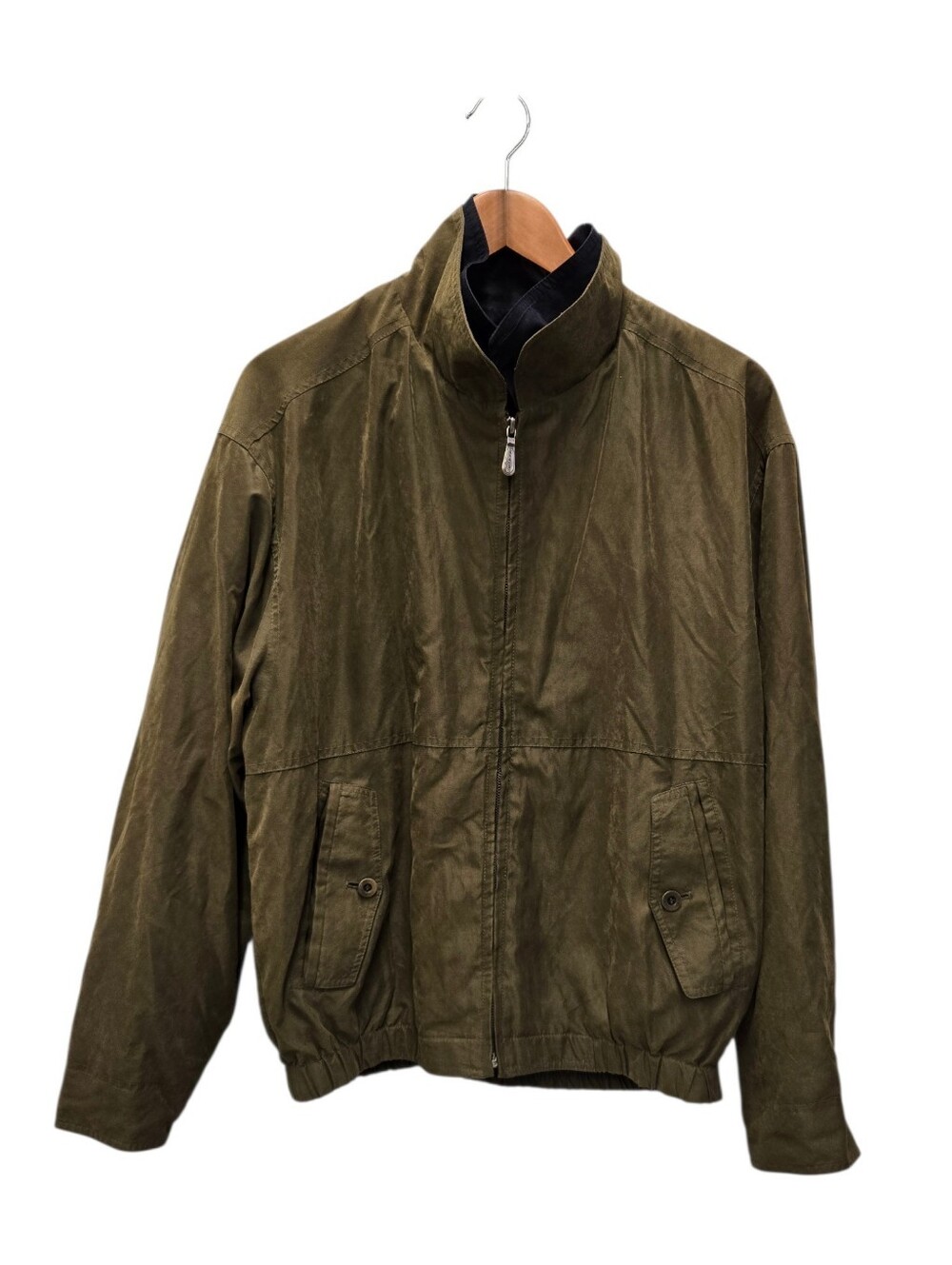 Vintage London Fog Olive Green Bomber Jacket